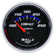 Autometer Cobalt 52.4mm 100-250 deg. F Short Sweep Electronic Water Temperature Gauge - Burkken Auto Parts