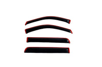 AVS 13-18 Buick Encore Ventvisor In-Channel Front & Rear Window Deflectors 4pc - Smoke - Burkken Auto Parts