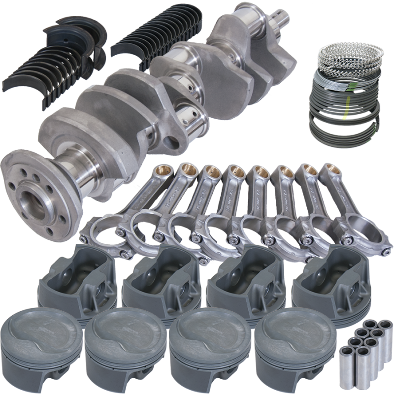 Eagle Chevy 400 3.750in Crank 5.700in I-Beam Rods -20cc 4.165in Pistons Rotating Assembly - Burkken Auto Parts