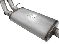 aFe Power MACHForce XP Exhaust System Cat-Back 409 Stainless Steel 07-08 Hummer H2 V8 6.0L/6.2L - Burkken Auto Parts