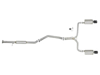 aFe Takeda Exhaust 304SS Dual Cat-Back w/ Black Tips 13-17 Honda Accord LX/EX/EX-L Sedan L4 2.4L - Burkken Auto Parts