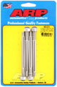 ARP 5/16-24 X 4.000 SS Hex Water Pump Pulley w/ 2.750in Fan Spacer Stud Kit - Burkken Auto Parts