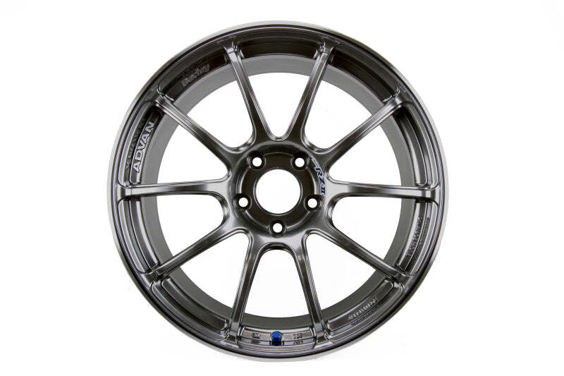 Advan RZII 18x8.0 +48 5-100 Racing Hyper Black Wheel - Burkken Auto Parts