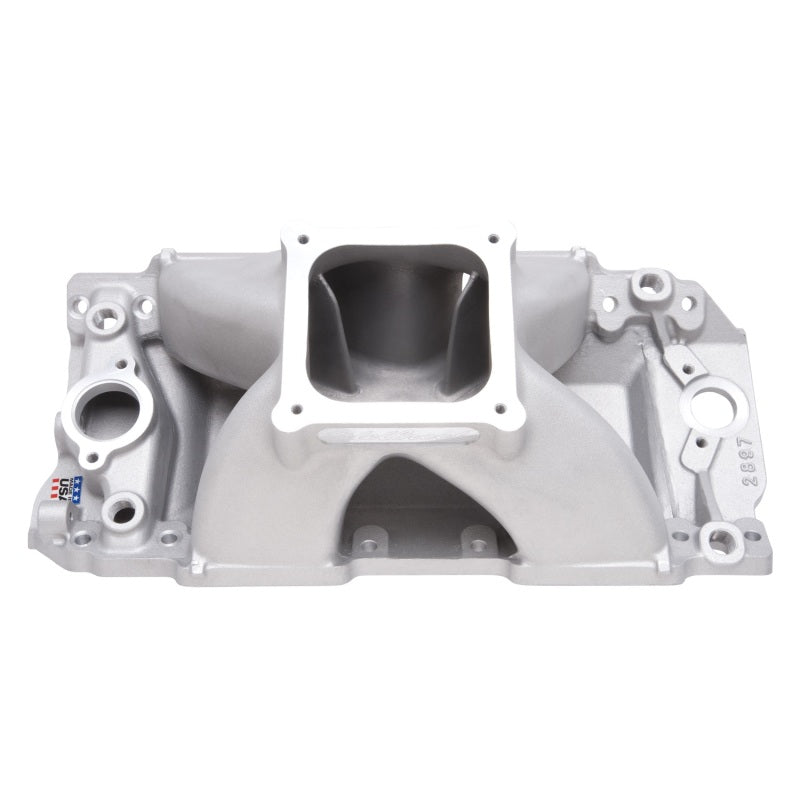 Edelbrock Manifold BB Chevy Tall Deck Super Victor II (632) CNC Port-Matched for 60409 CNC Heads - Burkken Auto Parts