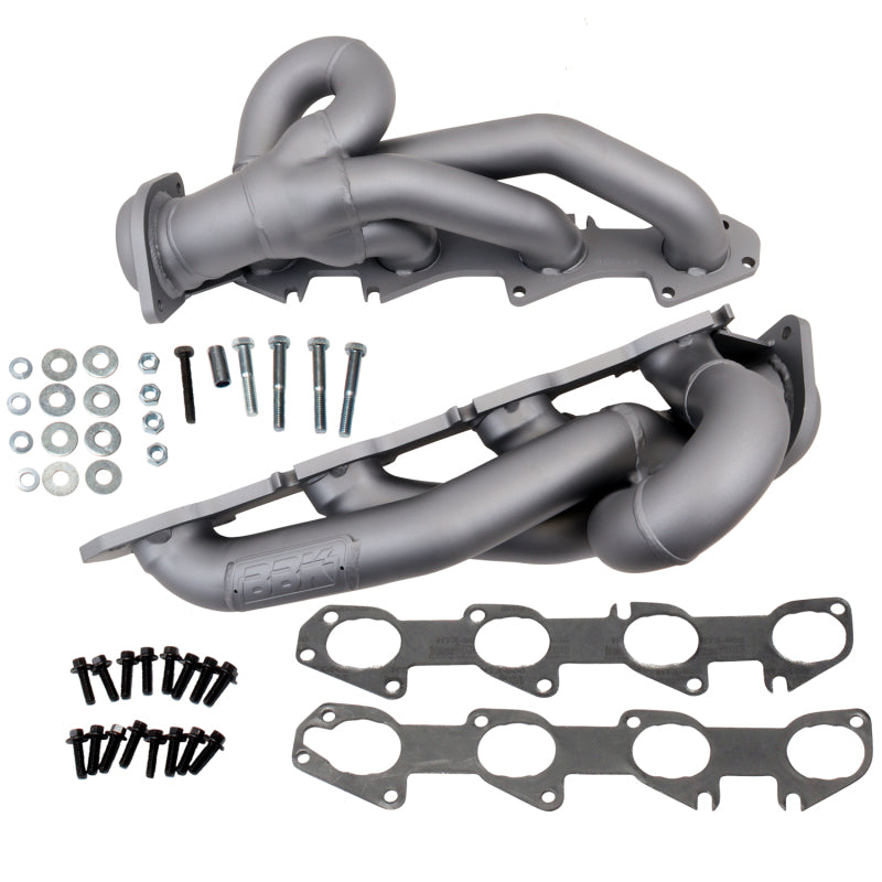 BBK 09-18 Dodge Ram 5.7L Hemi Shorty Tuned Length Exhaust Headers - 1-3/4 Titanium Ceramic - Burkken Auto Parts