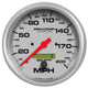 Autometer Speedometer 5in - 200 MPH Electric Program w/ LCD Odometer Ultra- Lite - Burkken Auto Parts