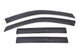AVS 11-17 Jeep Compass (Old Body Style) Ventvisor Outside Mount Window Deflectors 4pc - Smoke - Burkken Auto Parts