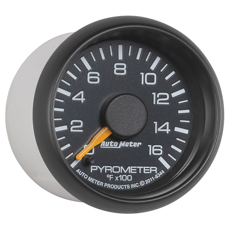 Autometer Factory Match GM 2-1/16in 1600 Degree Electric Pyrometer (EGT) Gauge - Burkken Auto Parts