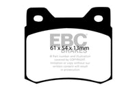 EBC 84-86 Mercedes-Benz 190/190E 2.3 Greenstuff Rear Brake Pads - Burkken Auto Parts
