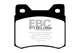EBC 84-86 Mercedes-Benz 190/190E 2.3 Greenstuff Rear Brake Pads - Burkken Auto Parts