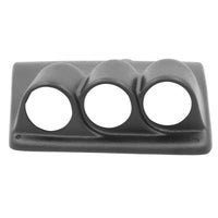 Autometer 99-03 Ford Super Duty 52mm Black Triple Under Dash Pod - Burkken Auto Parts