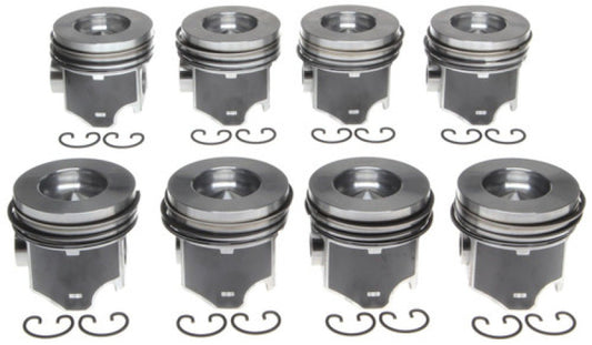 Mahle OE DODGE TRK / Cummins 6.7L 06-11 Piston Set (Set of 6) - Burkken Auto Parts