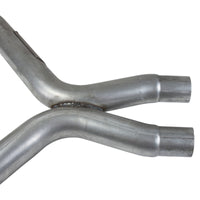 BBK 11-14 Mustang 3.7 V6 Short Mid X Pipe With Catalytic Converters 2-1/2 For BBK Long Tube Headers - Burkken Auto Parts