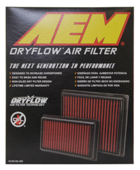 AEM 12-20 Chevrolet Malibu 1.5L/1.8L/2.0L DryFlow Air Filter - Burkken Auto Parts