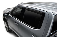 AVS 07-18 Jeep Wrangler Unlimited Ventvisor Low Profile Window Deflectors 4pc - Matte Black - Burkken Auto Parts