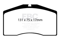 EBC 92-95 Porsche 928 5.4 Greenstuff Front Brake Pads - Burkken Auto Parts