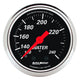 Autometer Designer Black 2 1/16in 120-240 Deg F Mechanical Water Temp Gauge - Burkken Auto Parts