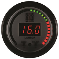 Autometer Stack 52mm Pro-Control Wideband Air/Fuel Ratio (Lambda) Gauge - White - Burkken Auto Parts