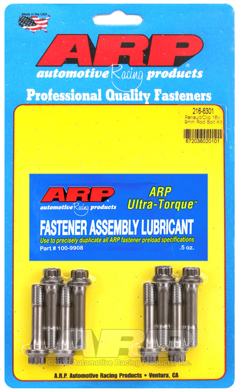 ARP Renault Clio 16V M9 Rod Bolt Kit - Burkken Auto Parts