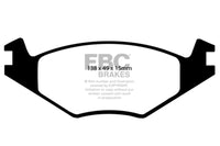 EBC 86-93 Volkswagen Cabriolet 1.8 Greenstuff Front Brake Pads - Burkken Auto Parts
