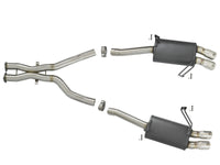 aFe MACH Force-Xp 2-1/2in 304 SS Cat-Back Exhaust w/Polished Tips 05-08 BMW Z4 M Coupe (E86) L6 3.2L - Burkken Auto Parts