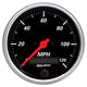 Autometer Designer Black 3-3/8in Electric 120MPH Programmable Speedometer - Burkken Auto Parts