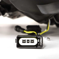 AlphaRex 11-16 Ford F-350 SD NOVA LED Proj Headlights Plank Style Alpha Blk w/Activ Light/Seq Signal - Burkken Auto Parts