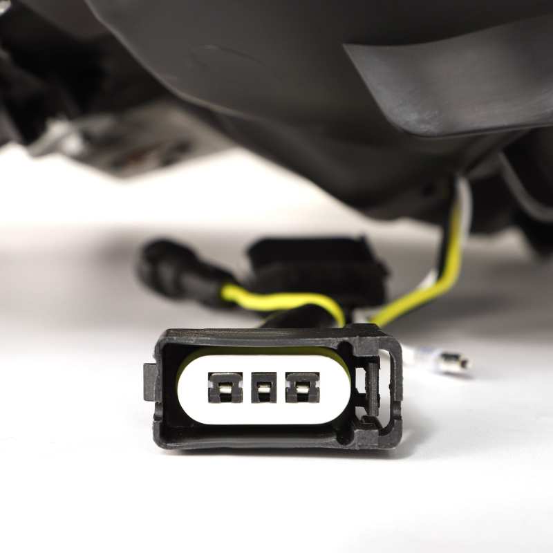 AlphaRex 11-16 Ford F-350 SD NOVA LED Projector Headlights Plank Style Blk w/Activ Light/Seq Signal - Burkken Auto Parts
