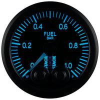 Autometer Stack 52mm 0-1 Bar M10 Male Pro-Control Fuel Pressure Gauge - Black - Burkken Auto Parts