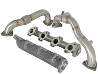 aFe Twisted Steel Power Package Up-Pipes / Manifold 08-10 Ford Diesel Trucks V8 6.4L (td) - Burkken Auto Parts