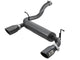 aFe Rebel Series 2.5in 409 SS Axle-Back Exhaust w/ Black Tips 2018+ Jeep Wrangler (JL) V6 3.6L - Burkken Auto Parts