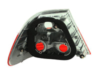 ANZO 2000-2003 BMW 3 Series E46 Taillights Red/Clear - Burkken Auto Parts