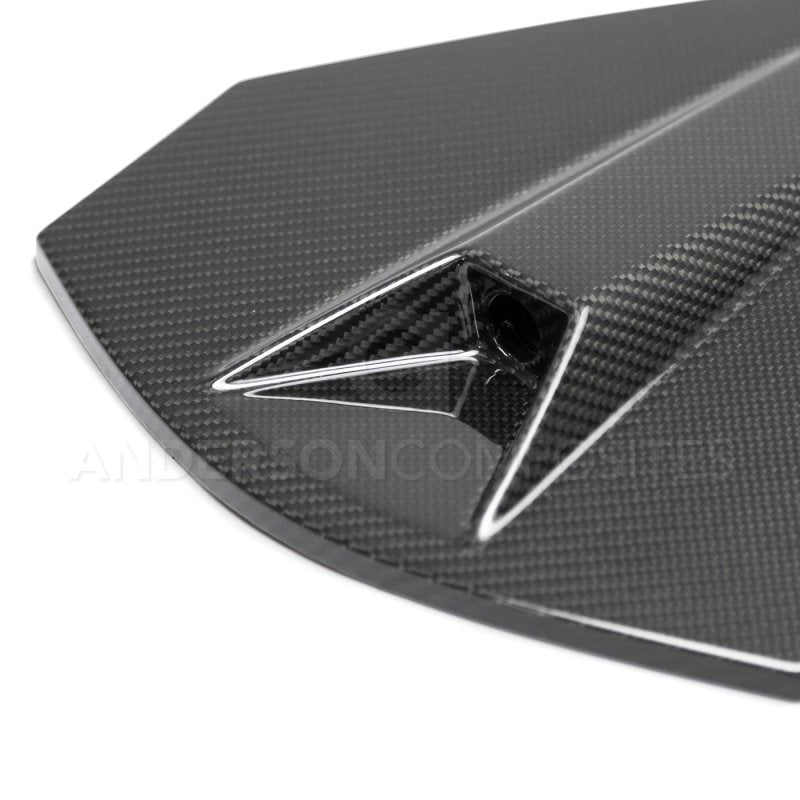 Anderson Composites 20-21 Chevrolet Corvette C8 OE Carbon Fiber Decklid Housing (w/ Backup Camera) - Burkken Auto Parts