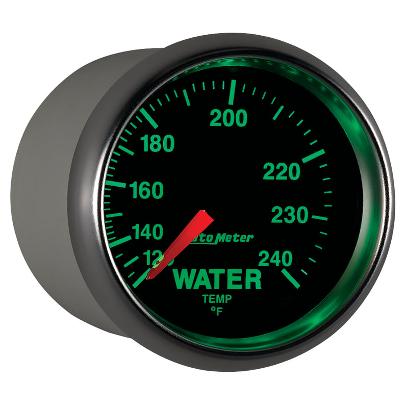 Autometer GS 52mm 120-240 Deg F Mechanical Water Temperature Gauge - Burkken Auto Parts