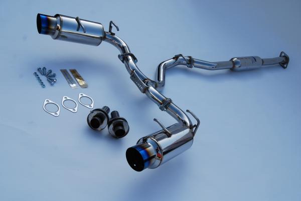 Invidia 12 Scion FRS/BRZ 60mm N1 Ti-Tip Cat- Back Exhaust - Burkken Auto Parts