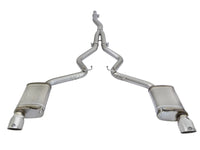 aFe MACHForce XP Exhausts Cat-Back SS-304 EXH w/ Polished Tips 15-16 Ford Mustang EcoBoost 2.3L (t) - Burkken Auto Parts