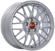 BBS RG-F 16x7 4x100 ET35 Sport Silver Wheel -70mm PFS/Clip Required - Burkken Auto Parts
