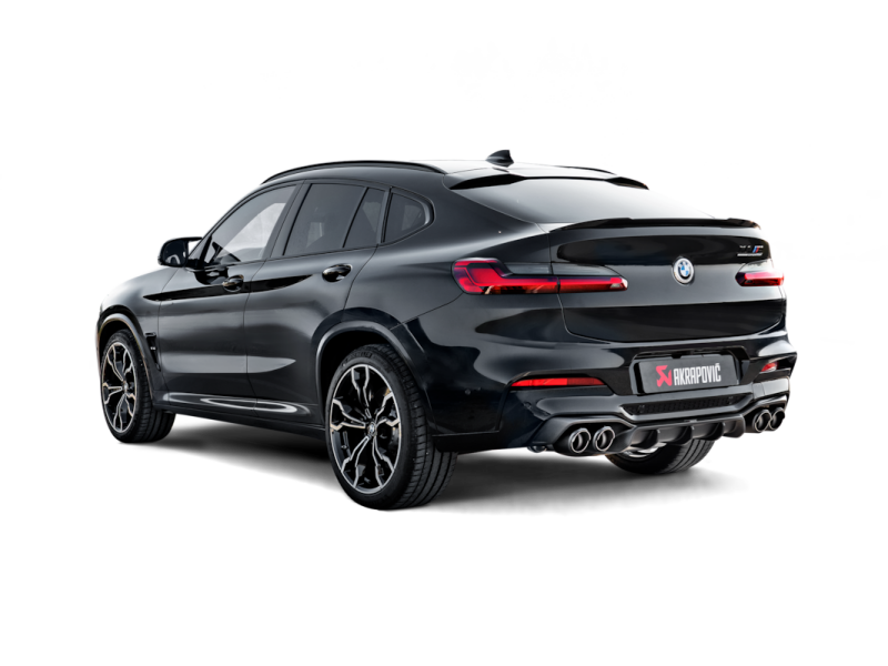 Akrapovic 2022+ BMW X4 M / X4 M Competition (F98) Slip-On Line (Titanium) (Req. Tips) - Burkken Auto Parts