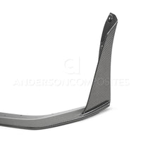 Anderson Composites 2020 Ford Mustang/Shelby GT500 Carbon Fiber Front Splitter Wickers - Burkken Auto Parts