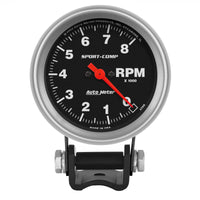 Autometer Standard 2-5/8in 8,000 RPM Pedestal Mount Tachometer Sport Comp - Burkken Auto Parts