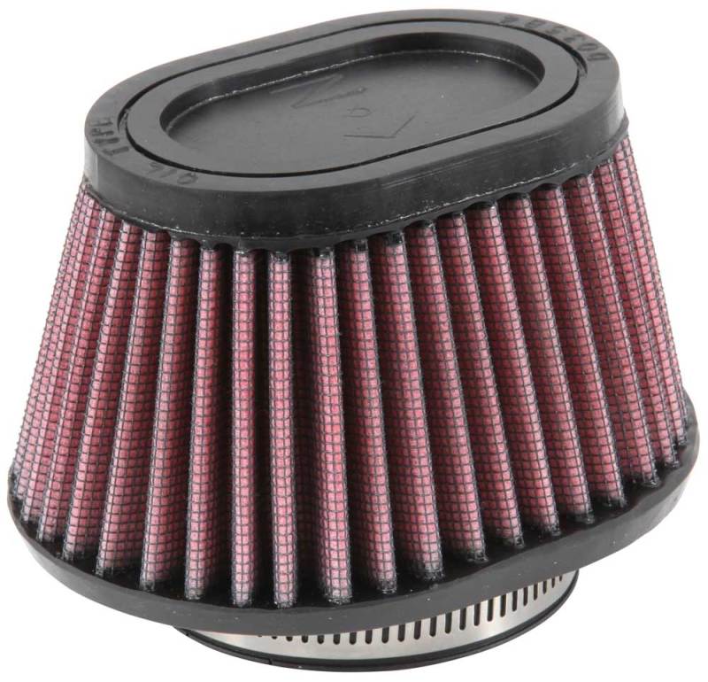K&N Filter Universal Rubber Filter 2 7/16 inch Flange 4.5x3.75 inch Base 3.5x2.5 inch Top 2.75 inch - Burkken Auto Parts