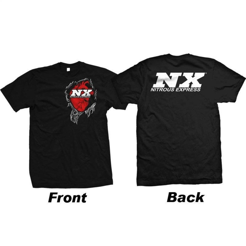 Nitrous Express Heart T-Shirt 2XL - Burkken Auto Parts