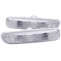 ANZO 1999-2001 BMW 3 Series Side Marker Lights Clear - Burkken Auto Parts