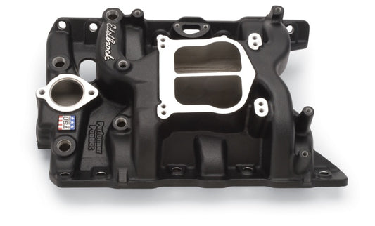 Edelbrock Performer Pontiac Black - Burkken Auto Parts