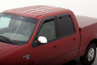 AVS 02-03 Lincoln Blackwood Ventvisor Outside Mount Window Deflectors 4pc - Smoke - Burkken Auto Parts