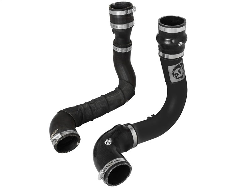 aFe Bladerunner 2.5in Intercooler Cold Side Tubes, 13-14 Ford Focus ST 2.0L (t) *Black* - Burkken Auto Parts
