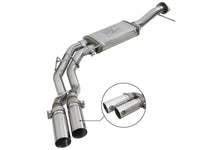 aFe Rebel Series 3in. to 2.5in. 409 SS C/B Exhaust 11-14 Ford F-150 V6-3.5L (tt) - Polished Tip - Burkken Auto Parts