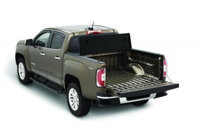 Tonno Pro 15-19 Chevy Colorado 5ft Fleetside Hard Fold Tonneau Cover - Burkken Auto Parts