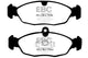EBC 97-99 Aston Martin DB7 3.2 Supercharged Greenstuff Rear Brake Pads - Burkken Auto Parts