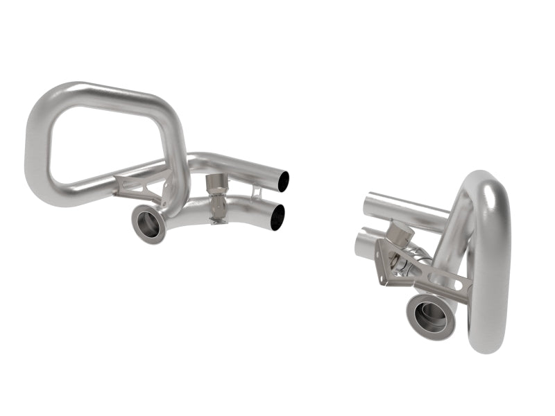aFe 14-19 Porsche 911 H6-3.8/4.0L GT3 MACH Force-Xp 304 Stainless Steel Primary Muffler Delete Pipe - Burkken Auto Parts